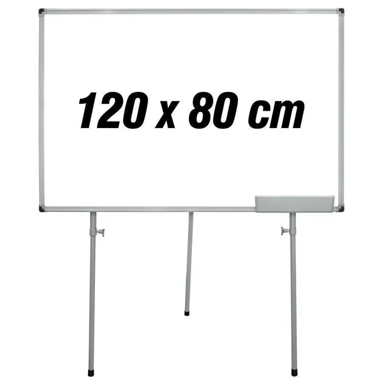 İNTER 624 TELESKOPİK AYAKLI BEYAZ YAZI TAHTASI 80X120cm