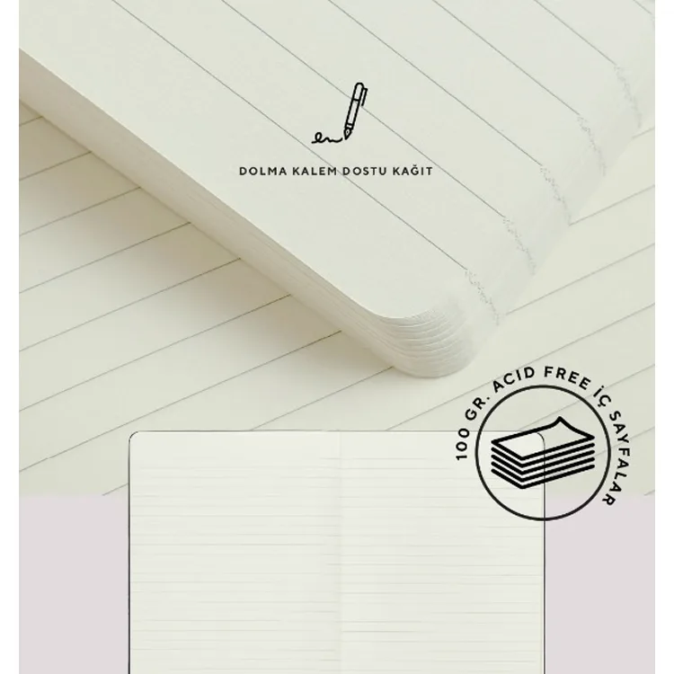 VICTORIA'S JOURNALS NOTE BENE 9251 PREMIUM NOTEBOOK SERT KAPAK A5 100gr.192 SYF. ÇİZGİLİ DEFTER YEŞİL