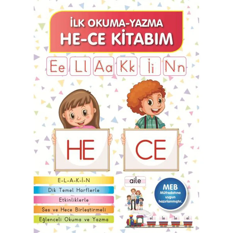 İLK OKUMA - YAZMA HE-CE KİTABIM