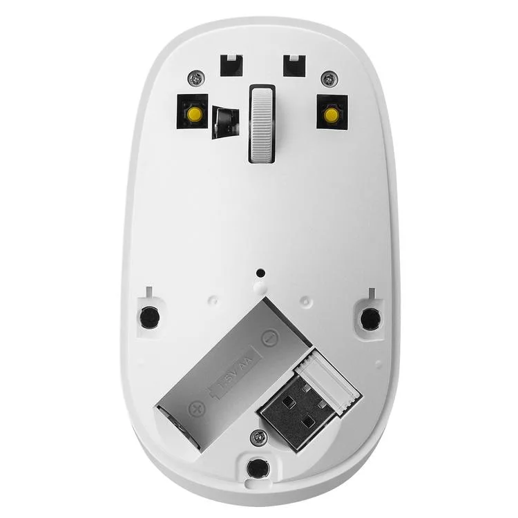 ALTEC LANSİNG ALBM7305 2.4GHZ USB 1600DPI ALKALİN PİLLİ KABLOSUZ MOUSE BEYAZ