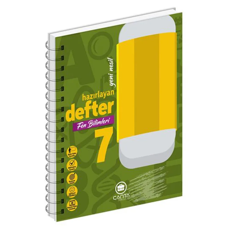 ÇANTA 7. SINIF FEN BİLİMLERİ HAZIRLAYAN DEFTER - 2025 MÜFREDAT