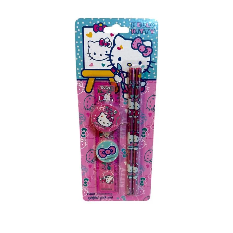 TMN 582355 HELLO KITTY 5'Lİ KIRTASİYE SETİ