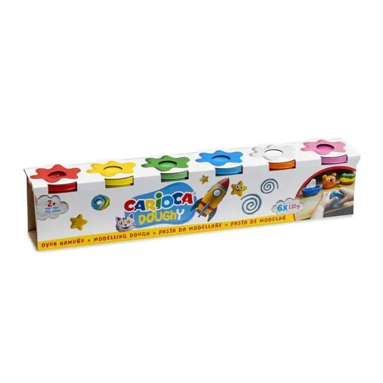 CARIOCA ART.42179 6 RENK OYUN HAMURU 110 GR. 2+