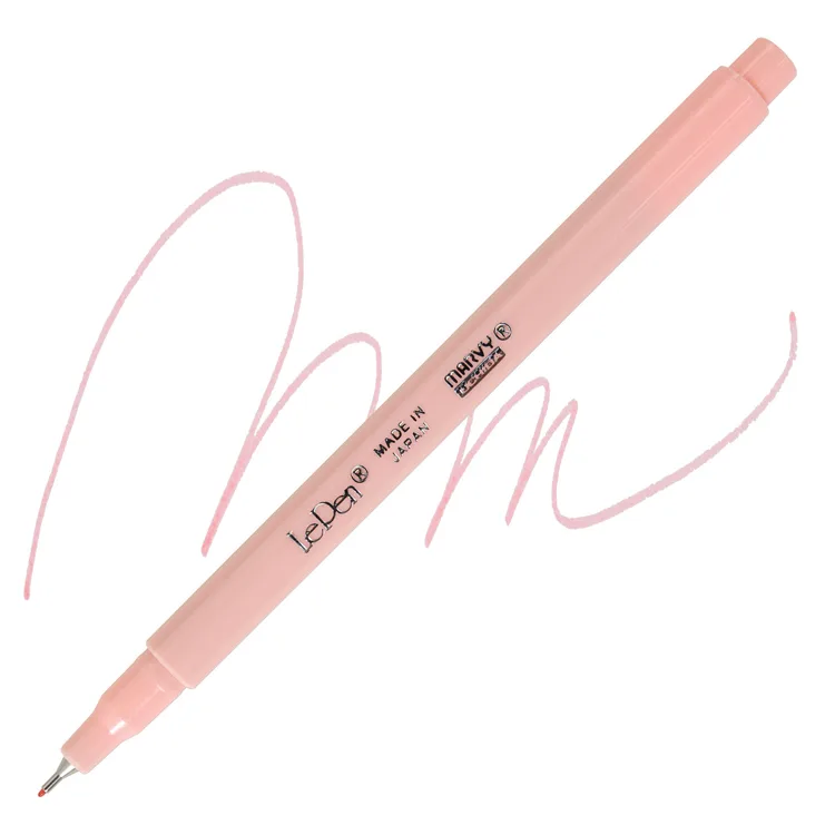 MARVY LE FINE PEN 4300-77 EKSTRA FINE UÇ KALEM METAL KLİPS- PASTEL PEACH