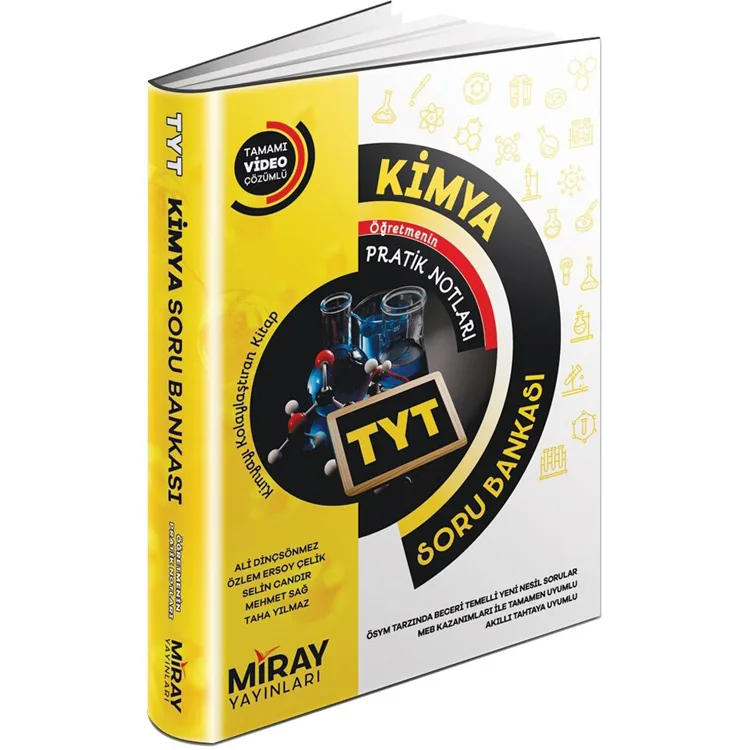 MİRAY YAYINLARI TYT KİMYA SORU BANKASI