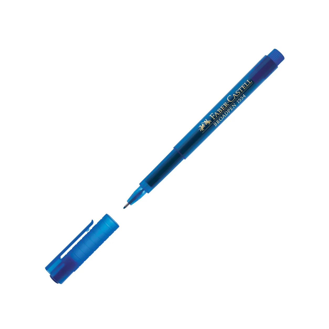 FABER CASTELL 1554 BROADPEN 0.8mm. MAVİ
