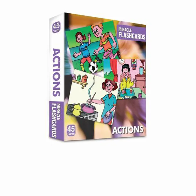 ACTIONS MIRACLE FLASHCARDS 45 CARDS