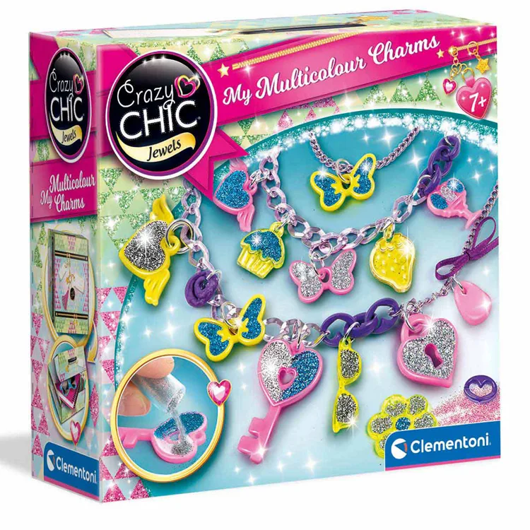 CLEMENTONI 18583 CRAZY CHIC RENKLİ KOLYELER