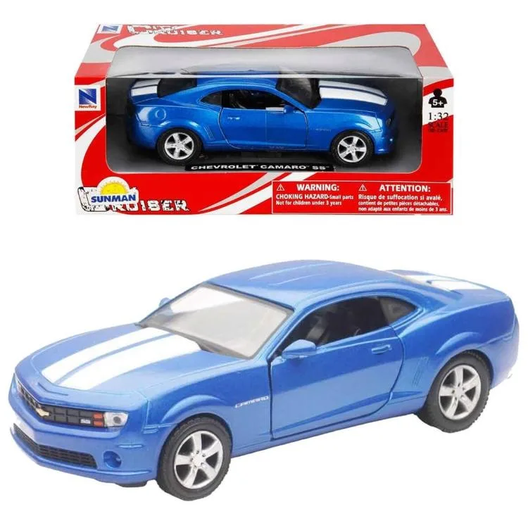 SUNMAN 50193B CITY CRUISER 1:32 AMERICAN SERİSİ CHEVROLET CAMARO SS DIE CAST MODEL METAL ARABA KUTULU 5+ -TEKLİ