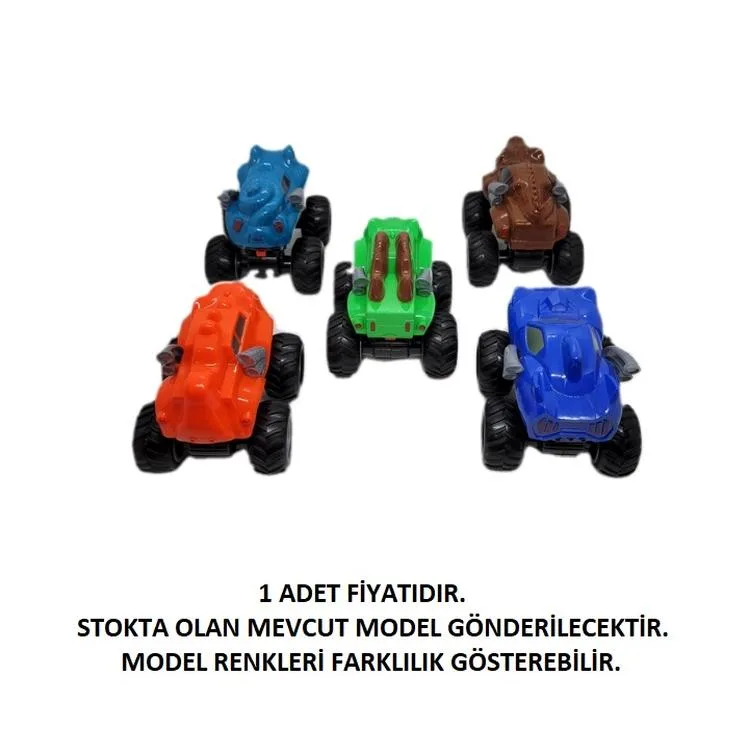 4İ KLX500-136 MONSTER KOCA TEKER SÜRTMELİ 4X4 ARABA 3+ TEKLİ