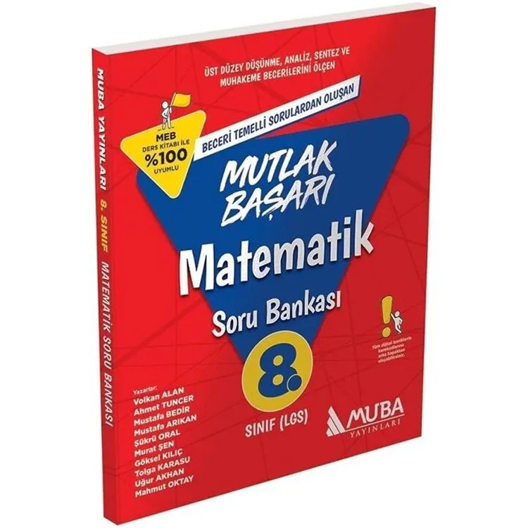 MUBA 8. SINIF MATEMATİK MUTLAK BAŞARI SORU BANKASI