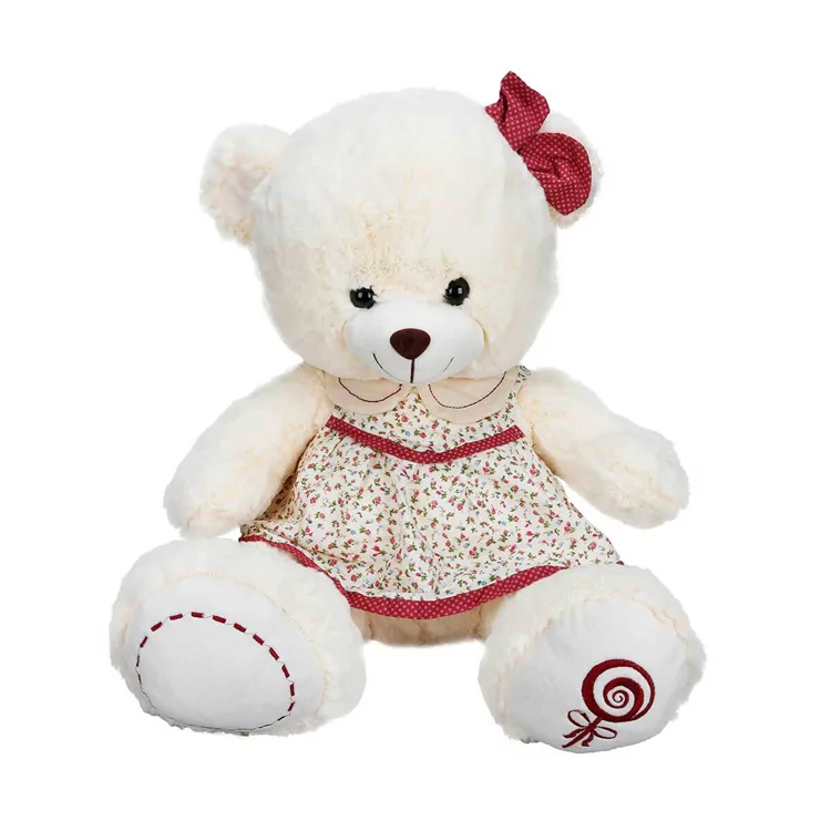 SUNMAN 3079 ELBİSELİ OTURAN AYI 50 CM