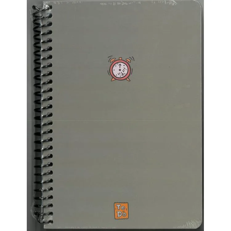 PAPİRÜS TO DO SERT KAPAK SPİRALLİ 16X23 120YP. ÇİZGİSİZ DEFTER