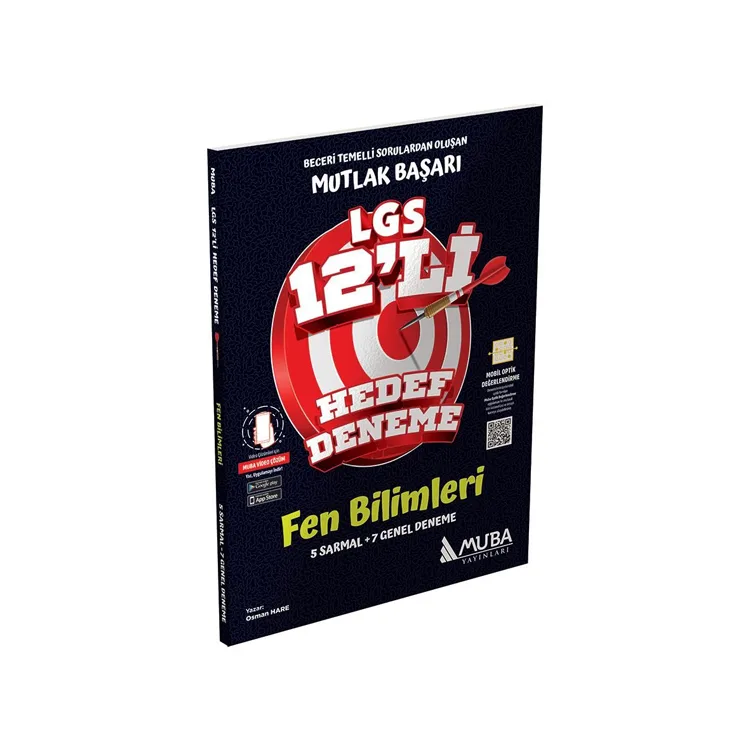 MUBA 8. SINIF LGS FEN BİLİMLERİ 12 Lİ HEDEF DENEME