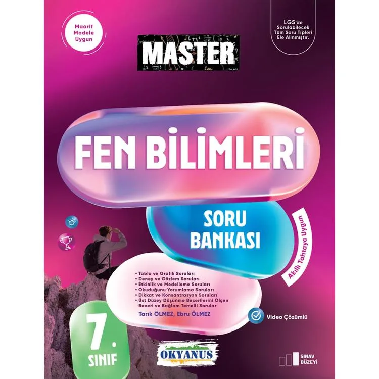 OKYANUS 7. SINIF MASTER FEN BİLİMLERİ SORU BANKASI