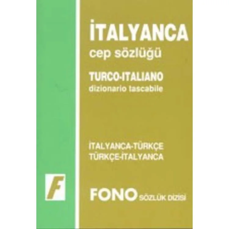 FONO İTALYANCA CEP SÖZLÜK