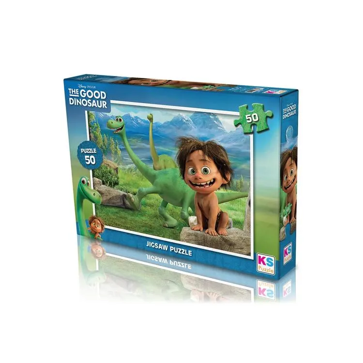 KS GAMES GD709 THE GOOD DINOSAUR 34x48cm YAPBOZ/PUZZLE 50 PARÇA