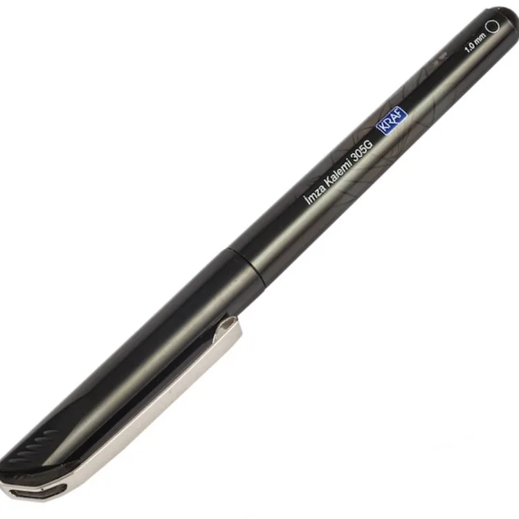 KRAF İMZA KALEMİ 1.0 mm SİYAH 305G
