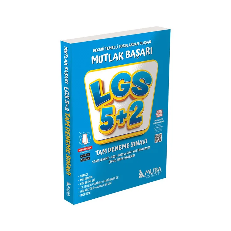 MUBA 8. SINIF LGS MUTLAK BAŞARI 5+2 DENEME SINAVI
