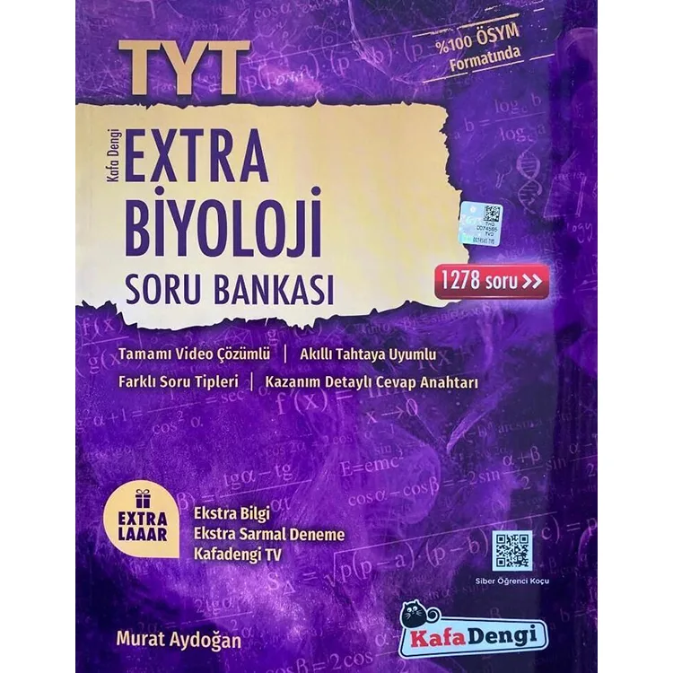 KAFADENGİ TYT EXTRA BİYOLOJİ SORU BANKASI