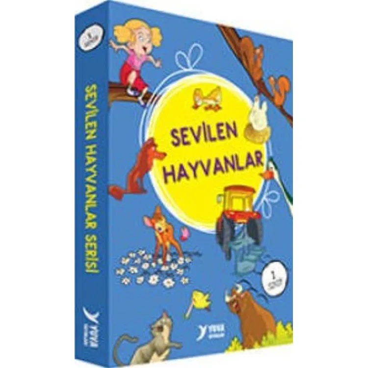 SEVİLEN HAYVANLAR SERİSİ DÜZ YAZILI 10 KİTAP 1.SINIF