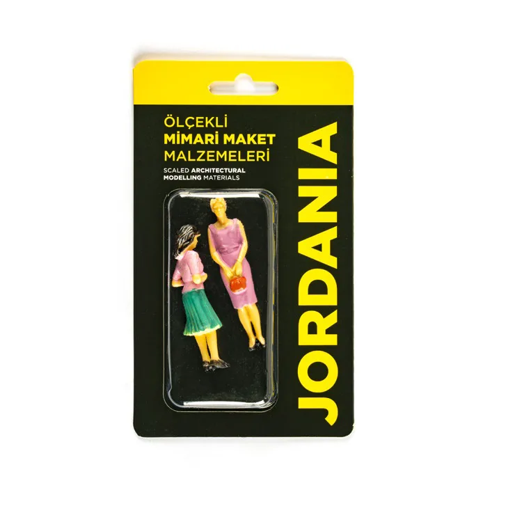 JORDANIA MAKET JE01-İB1025K BOYALI KADIN 1/025