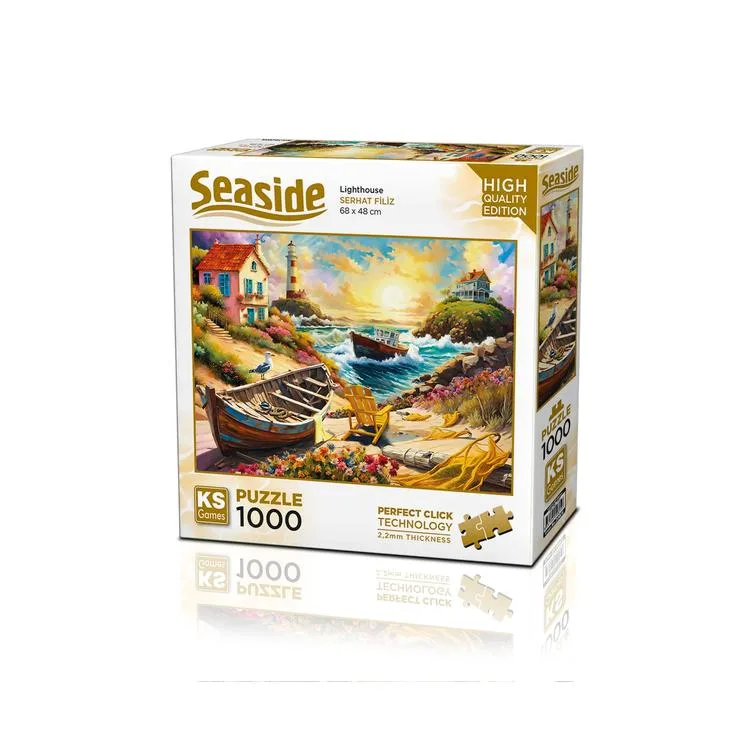 KS GAMES 20805 LIGHTHOUSE 68x48cm YAPBOZ/PUZZLE 1000 PARÇA