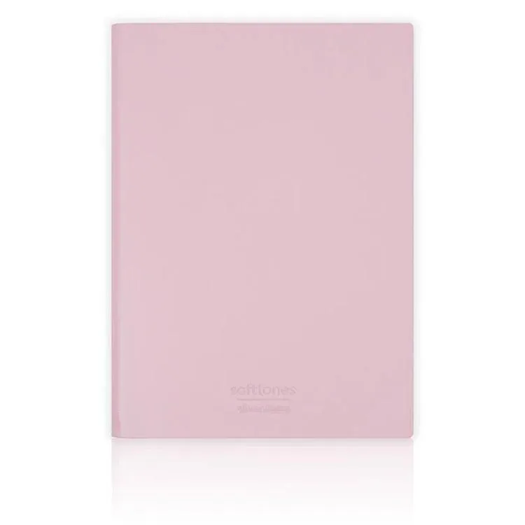 VICTORIA'S JOURNALS 1028 SOFTTONS ESNEK KAPAK B5 17x25cm 80gr. 128 YP. KREM KARELİ DEFTER PASTEL PUDRA