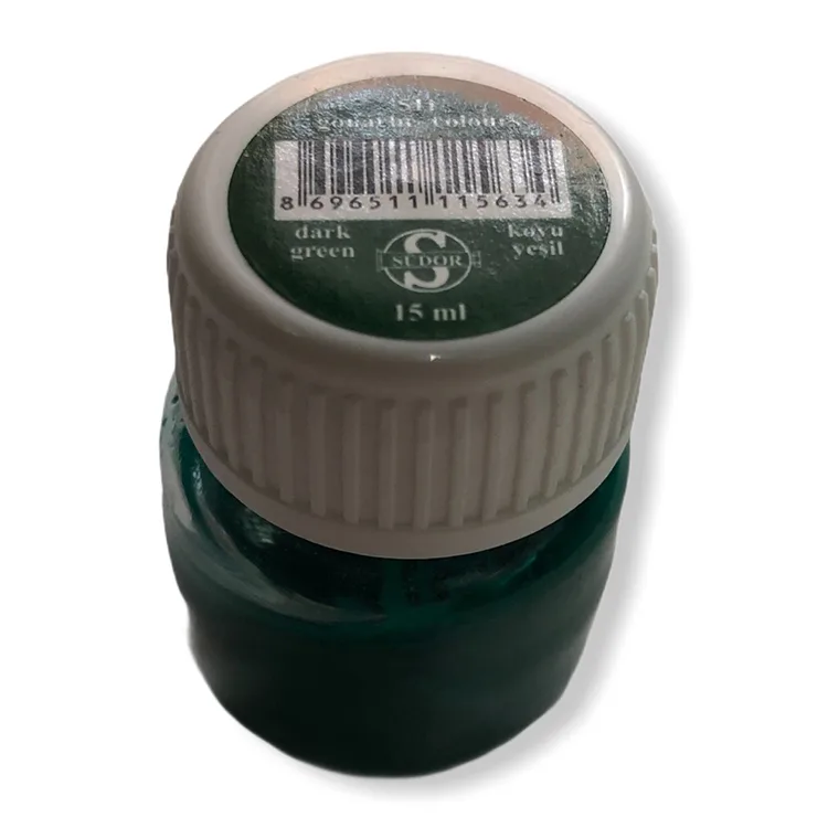 SÜDOR 511 GUAJ BOYA KOYU YEŞİL 15 ML