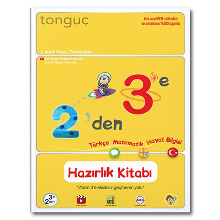 TONGUÇ 2' DEN 3'E HAZIRLIK KİTABI