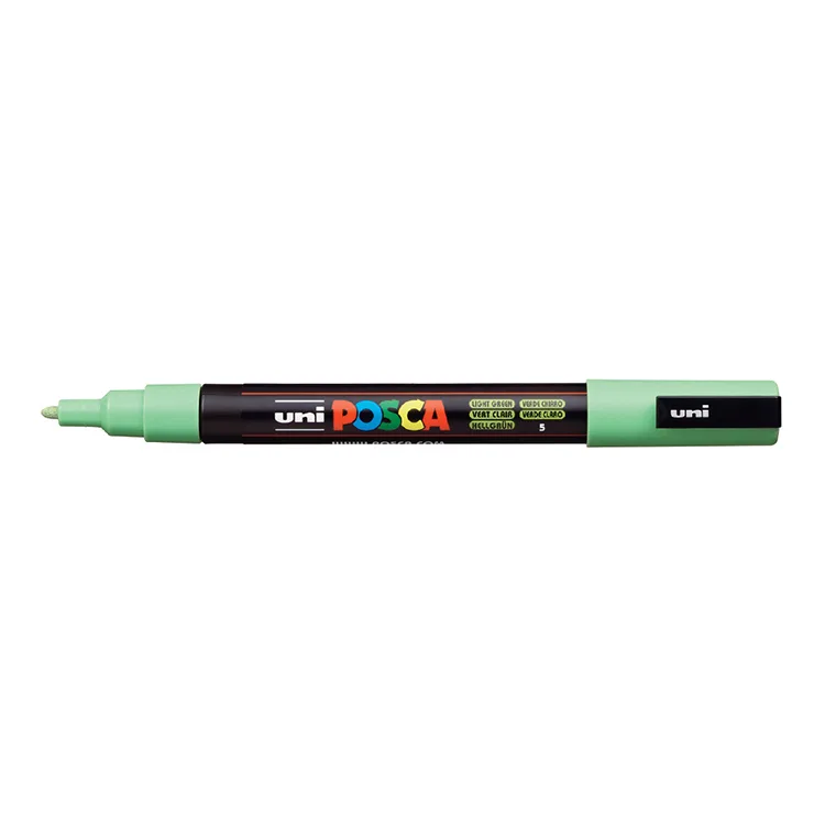 UNİ POSCA SU BAZLI POSTER MARKER 0.9-1.3 PC-3M AÇIK YEŞİL PC-3M
