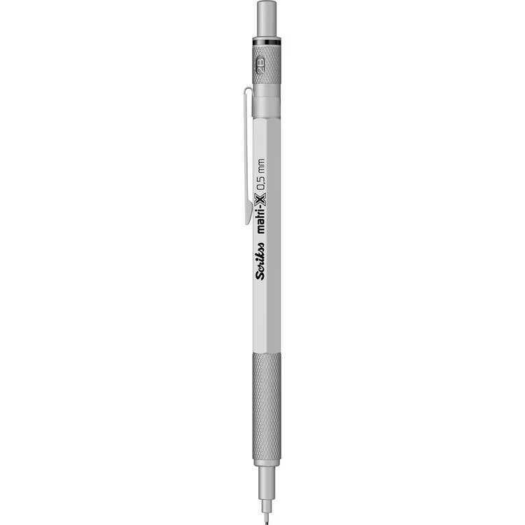 SCRIKSS MATRI-X VERSATİL KALEM 0.5 ŞEFFAF AMBALAJ AÇIK GRİ