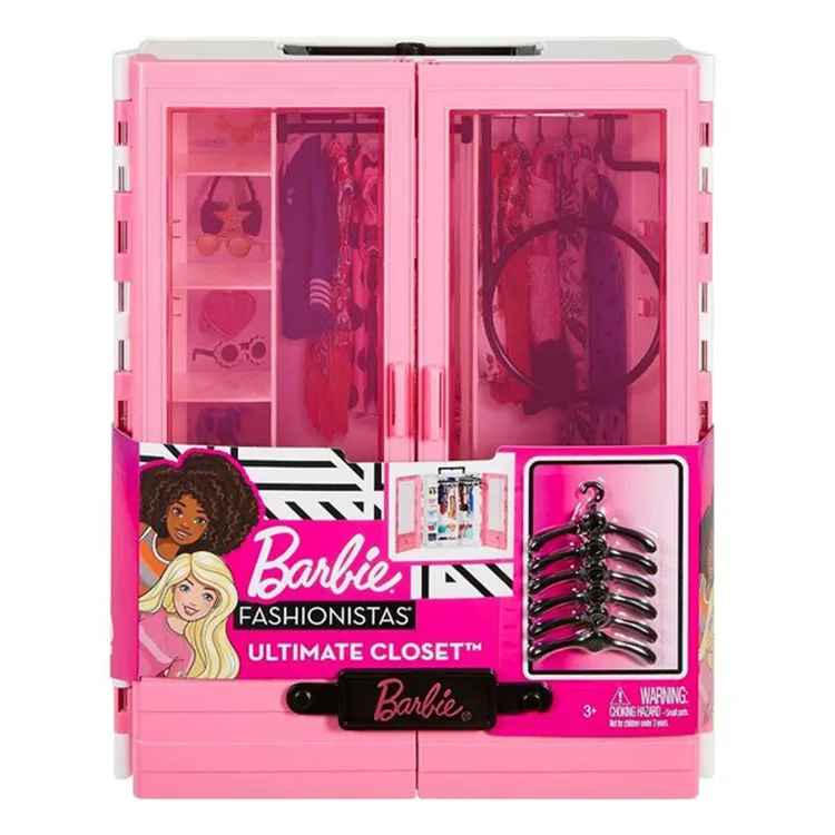 MATTEL GBK11 BARBIE'NİN PEMBE GARDIROBU