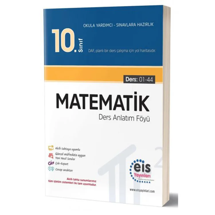 EİS 10.SINIF MATEMATİK DERS ANLATIM FÖYLERİ