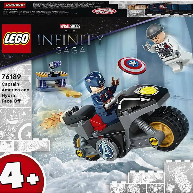 LEGO HEROES 6332675 76189 KAPTAN AMERİKA VE HYDRA KARŞILAŞMASI