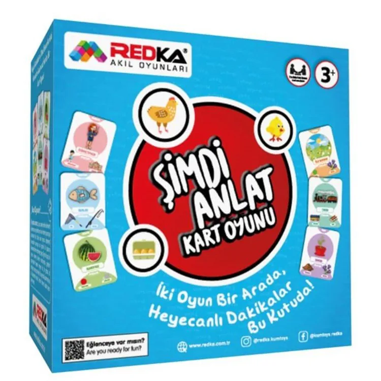REDKA RD5463 ŞİMDİ ANLAT KART OYUNU