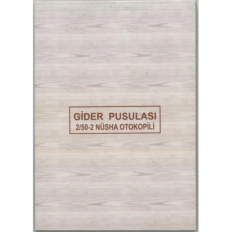 DİLMAN GİDER PUSULASI 2/50-2 NÜSHA OTOKOPİLİ - 4016