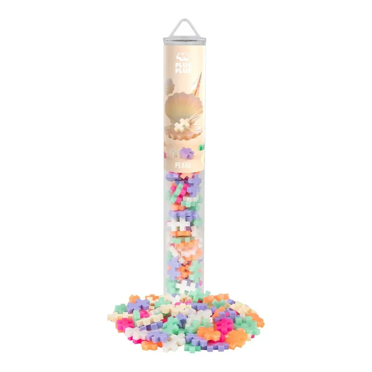 PLUS-PLUS 4315 PEARL MİNİ MİX BLOK PUZZLE YAPI SETİ 100 PARÇA TÜP