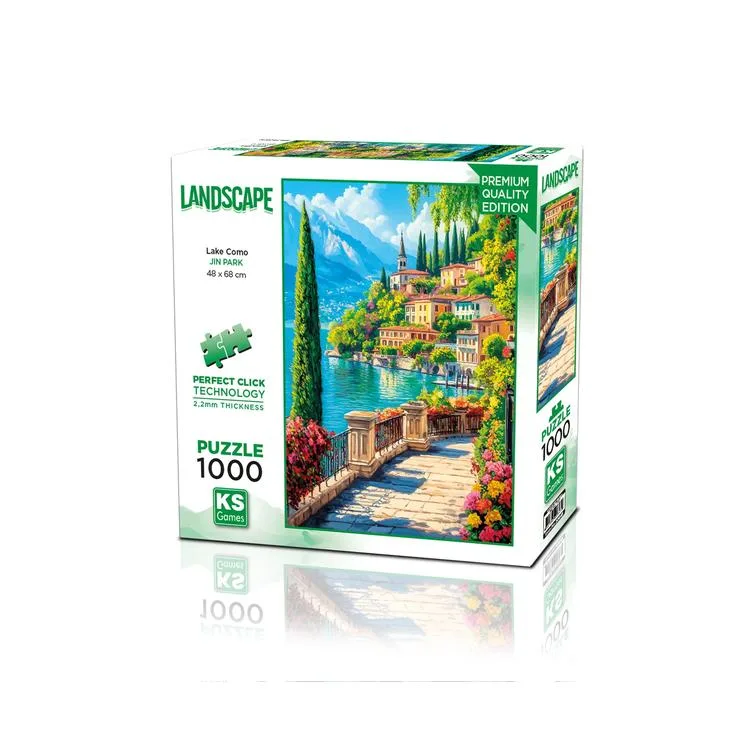 KS GAMES 20843 LAKE COMO 68x48cm YAPBOZ/PUZZLE 1000 PARÇA