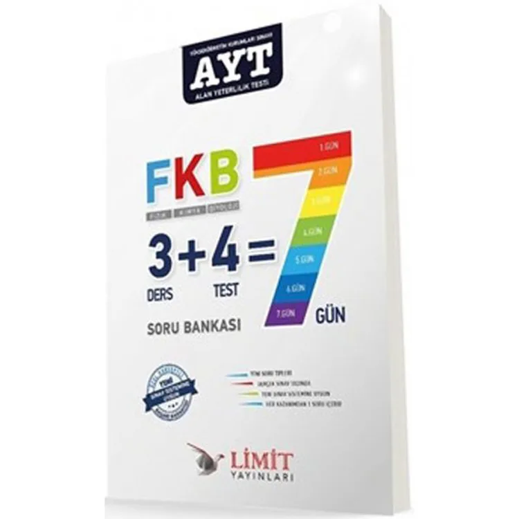 LİMİT AYT FİZİK KİMYA BİYOLOJİ SORU BANKASI