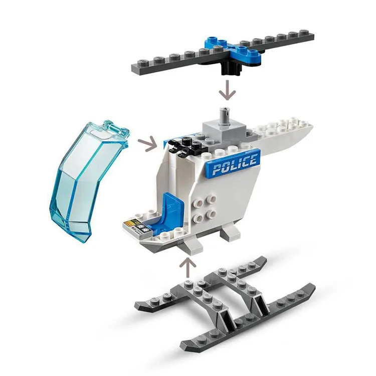 LEGO CITY 6332427 60275 POLİS HELİKOPTERİ