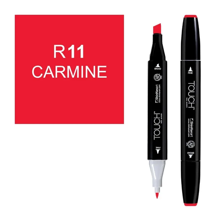 TOUCH TWIN R-11 ÇİFT UÇLU MARKER CARMINE