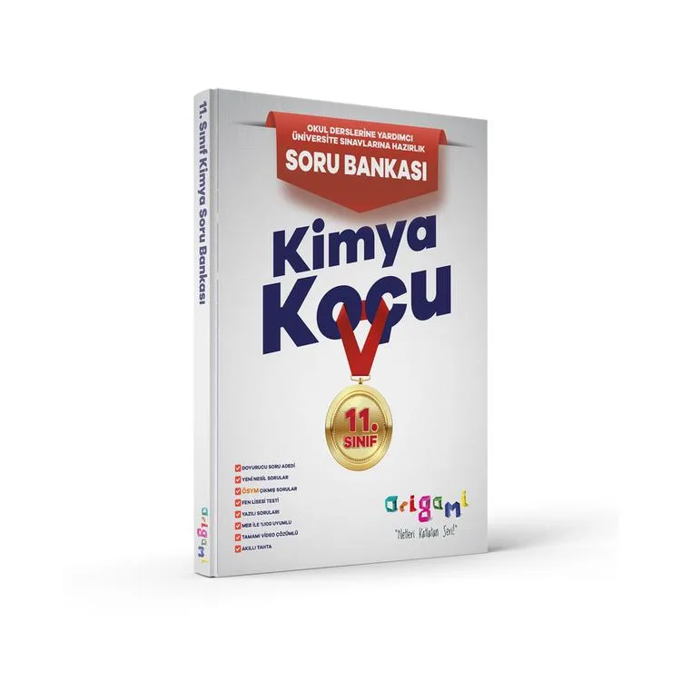 TAMMAT YAYINCILIK 11. SINIF KİMYA ORİGAMİ SORU BANKASI