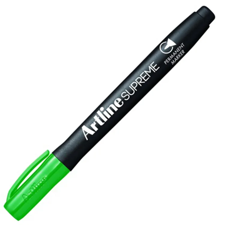 ARTLINE SUPREME EPF-700 PERMANENT MARKER YELLOW GREEN