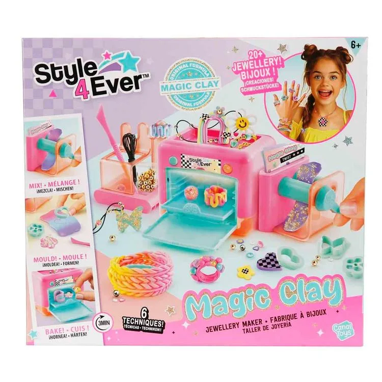 SUNMAN STYLE 4 EVER OFG 333 MAGIC CLAY SİHİRLİ KİL MÜCEVHER YAPIM HOBİ SETİ 6+