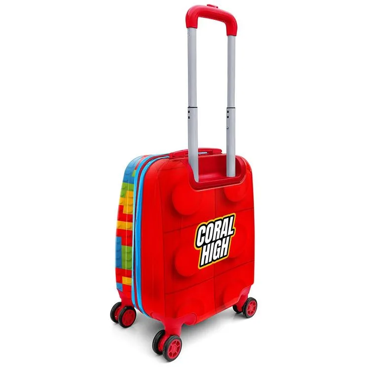 CORAL HIGH 16793 BLOK DESENLİ MİNİ ÇOCUK VALİZİ