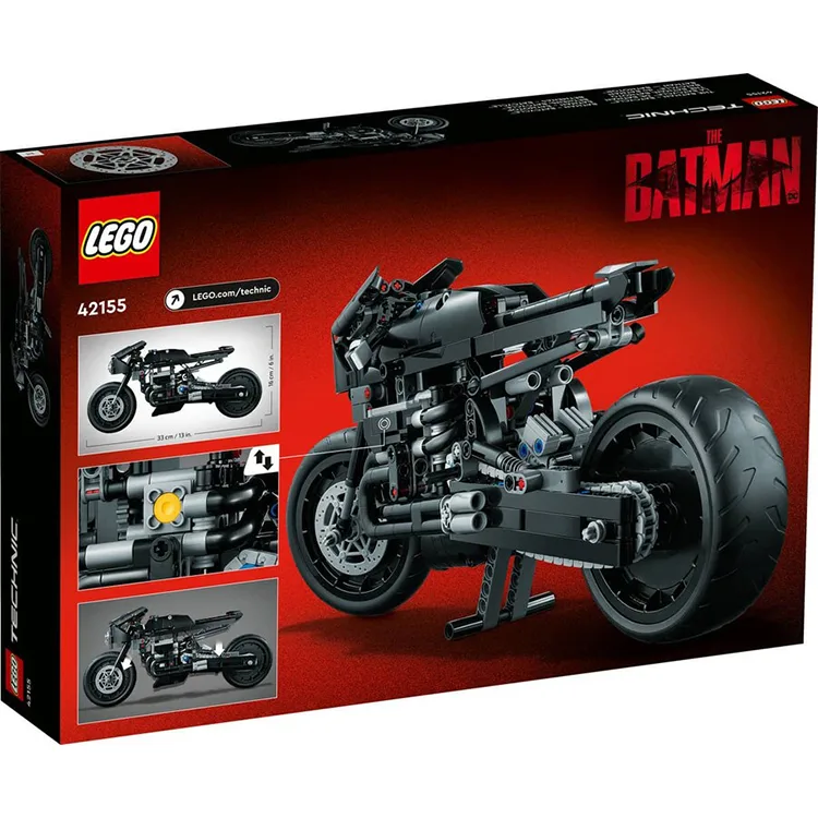 LEGO TECHNIC 42155 BATMAN BATCYCLE 641 PARÇA