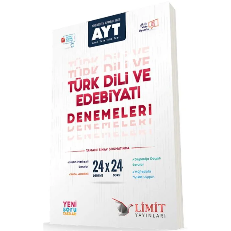 LİMİT AYT TÜRK DİLİ VE EDEBİYATI DENEMELERİ 20x24