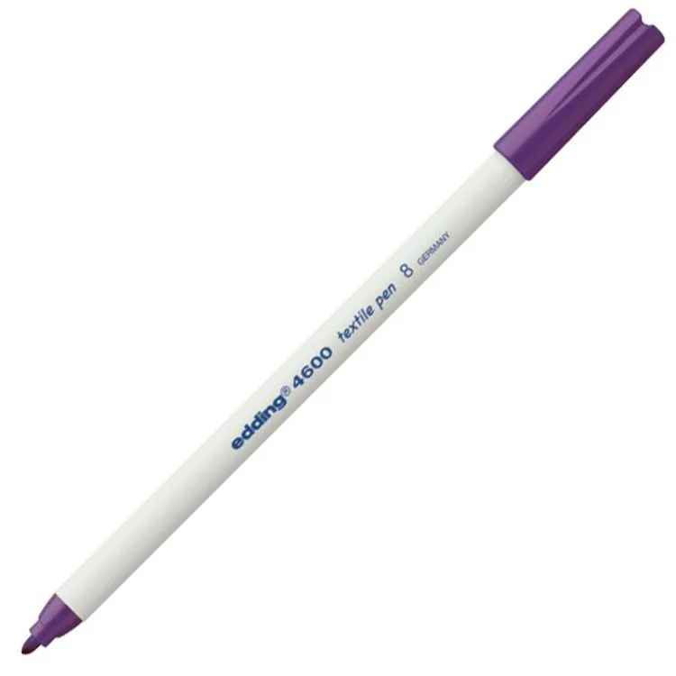 EDDING 4600 TEKSTİL KALEMİ MOR