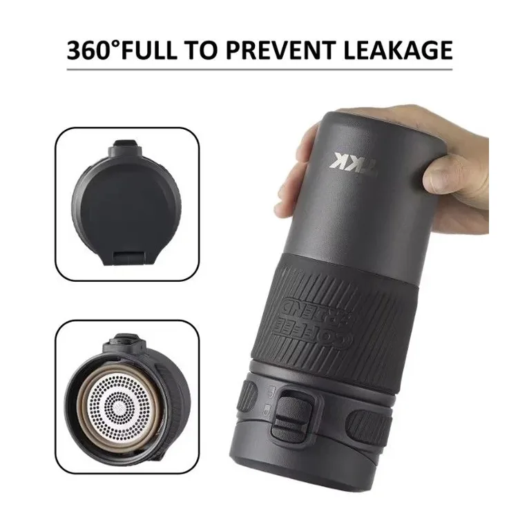 VAGONLİFE T2001 TKK ÇELİK TERMOS SÜZGEÇLİ MUG 450 ML SİYAH